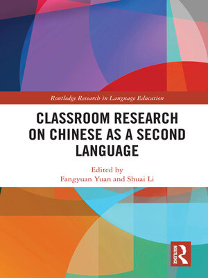 cover image of Classroom Research on Chinese as a Second Language